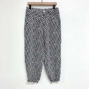 By Anthropologie Abstract Print High Rise Jogger Pants